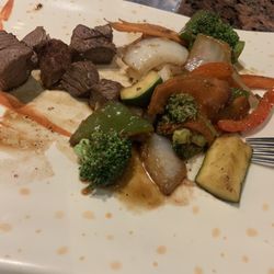 Osaka Hibachi - Apologies for the look of this photo the filet was much better than it looks