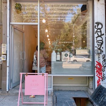 ByClio Bakery - a pink sign in front of a store - Bakeries Near Me - Brooklyn, New York ByClio Bakery - a pink sign in front of a store - Bakeries Near Me - Brooklyn, New York