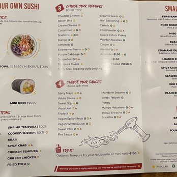 Sus Hi Eatstation - Menu - Sushi Bars Near Me - Orlando, Florida Sus Hi Eatstation - Menu - Sushi Bars Near Me - Orlando, Florida