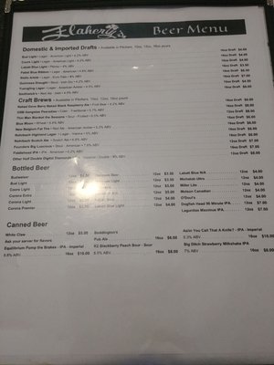 Menu photo 2 Flaherty's Macedon Macedon, NY