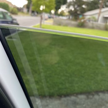 Speedy Auto Tint - Tint does not go up to edge of window - Car Window Tinting Near Me - Downey, California Speedy Auto Tint - Tint does not go up to edge of window - Car Window Tinting Near Me - Downey, California
