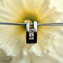 Goldschmiedeatelier Silke Blank - Anhänger Platin Diamant