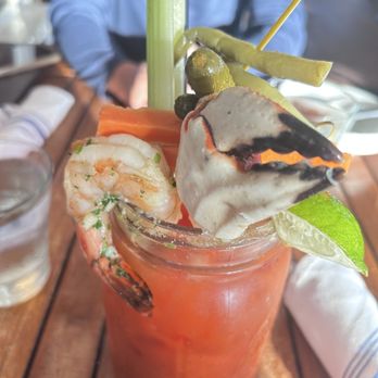 The Beachcomber - Big bad bloody Mary - Seafood Near Me - Newport Beach, California The Beachcomber - Big bad bloody Mary - Seafood Near Me - Newport Beach, California