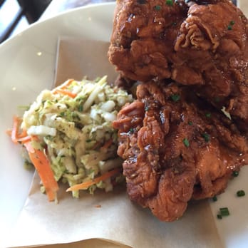 Manhattan Beach Post - $15 truffle honey laced fried chicken - New American Near Me - Manhattan Beach, California Manhattan Beach Post - $15 truffle honey laced fried chicken - New American Near Me - Manhattan Beach, California