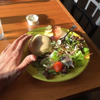 Barnacle Bistro - $12 burger and $6 side salad. - American Near Me - Gold Beach, Oregon Barnacle Bistro - $12 burger and $6 side salad. - American Near Me - Gold Beach, Oregon