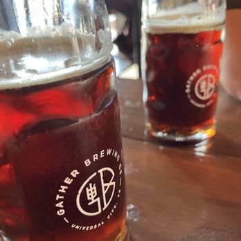 Gather Brewing Company - A few small beers - Brewpubs Near Me - Universal City, Texas