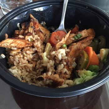 WaBa Grill - Chicken and veggie bowl. - Fast Food Near Me - La Verne, California