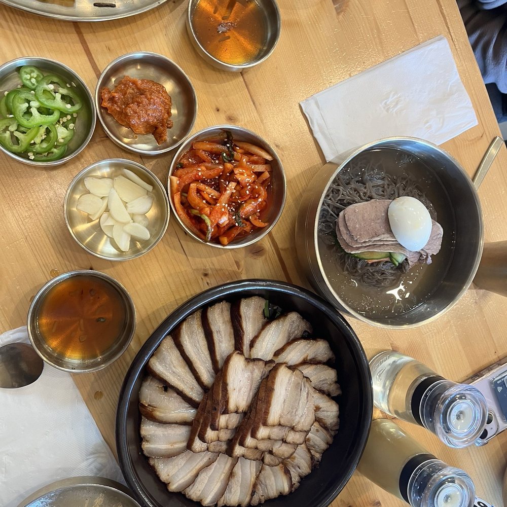 Han Sang - Bo Ssam and Mul Naeng Myeon () - Korean Near Me - Millbrae, California