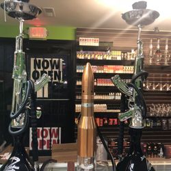 Huntsville Smoke And Vape - Ak47 and bullet hookahs on sale 20% off
