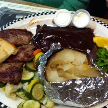 Black Bear Diner - BBQ pork rib dinner - American Near Me - Monterey, California Black Bear Diner - BBQ pork rib dinner - American Near Me - Monterey, California
