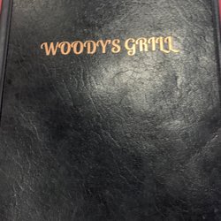 Woody's - Front of Menu