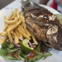 Fried Mojarra Fried Mojarra