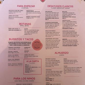Cafecito - Menu front (3/13/25) - Mexican Near Me - Fort Worth, Texas Cafecito - Menu front (3/13/25) - Mexican Near Me - Fort Worth, Texas