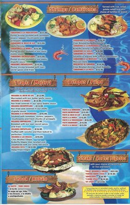 Menu photo 2 La Canoa Milwaukee, WI Menu photo 2 La Canoa Milwaukee, WI