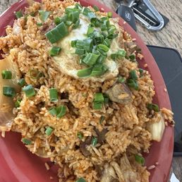Kimchee fried rice Kimchee fried rice