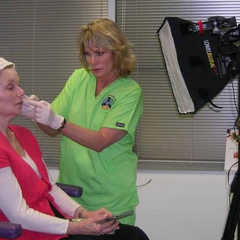 Skinspirations - Dr. Elliott videotapes a lesson on advanced aesthetic injections. - Tattoo Removal Near Me - Clearwater, Florida Skinspirations - Dr. Elliott videotapes a lesson on advanced aesthetic injections. - Tattoo Removal Near Me - Clearwater, Florida