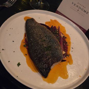 Bistro Vendôme - Idaho trout - French Near Me - Denver, Colorado