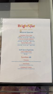 Menu photo 3 Bright Spot Seattle, WA Menu photo 3 Bright Spot Seattle, WA