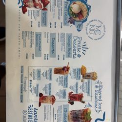 Olala Colombian Ice Cream - Menu