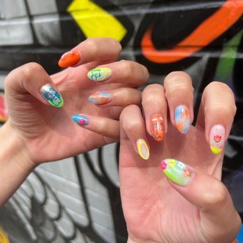 Coco Nails art - Multicolored set - Nail Salons Near Me - New York, New York Coco Nails art - Multicolored set - Nail Salons Near Me - New York, New York