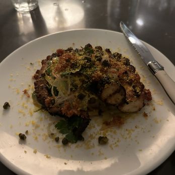 Launderette - Dinner Charred Octopus - New American Near Me - Austin, Texas