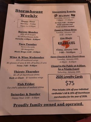 Menu photo 7 Stormhouse Brewing North Palm Beach, FL Menu photo 7 Stormhouse Brewing North Palm Beach, FL