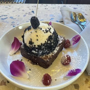 Bamboo Sushi - Black sesame brownie - Sushi Bars Near Me - Beaverton, Oregon Bamboo Sushi - Black sesame brownie - Sushi Bars Near Me - Beaverton, Oregon