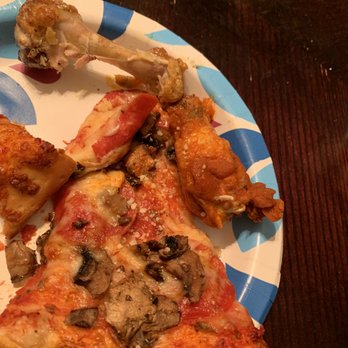 The Pizza Dude - Pepperoni with mushrooms and the jumbo wings - Pizza Near Me - Dallas, Texas The Pizza Dude - Pepperoni with mushrooms and the jumbo wings - Pizza Near Me - Dallas, Texas
