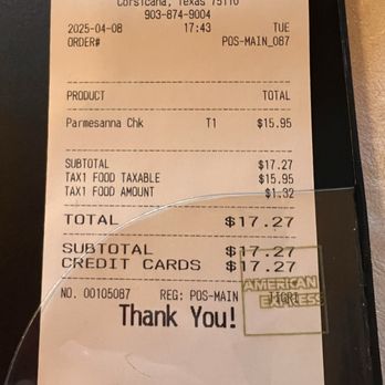Napoli's Pizza & Restaurant - Price for one meal. Prices do NOT match their menu. - Italian Near Me - Corsicana, Texas Napoli's Pizza & Restaurant - Price for one meal. Prices do NOT match their menu. - Italian Near Me - Corsicana, Texas