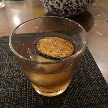 Nico - Old Fashioned made with Bulleit Rye Whisky topped with a caramelized orange slice. Awesome!! - Bars Near Me - Mount Pleasant, South Carolina Nico - Old Fashioned made with Bulleit Rye Whisky topped with a caramelized orange slice. Awesome!! - Bars Near Me - Mount Pleasant, South Carolina