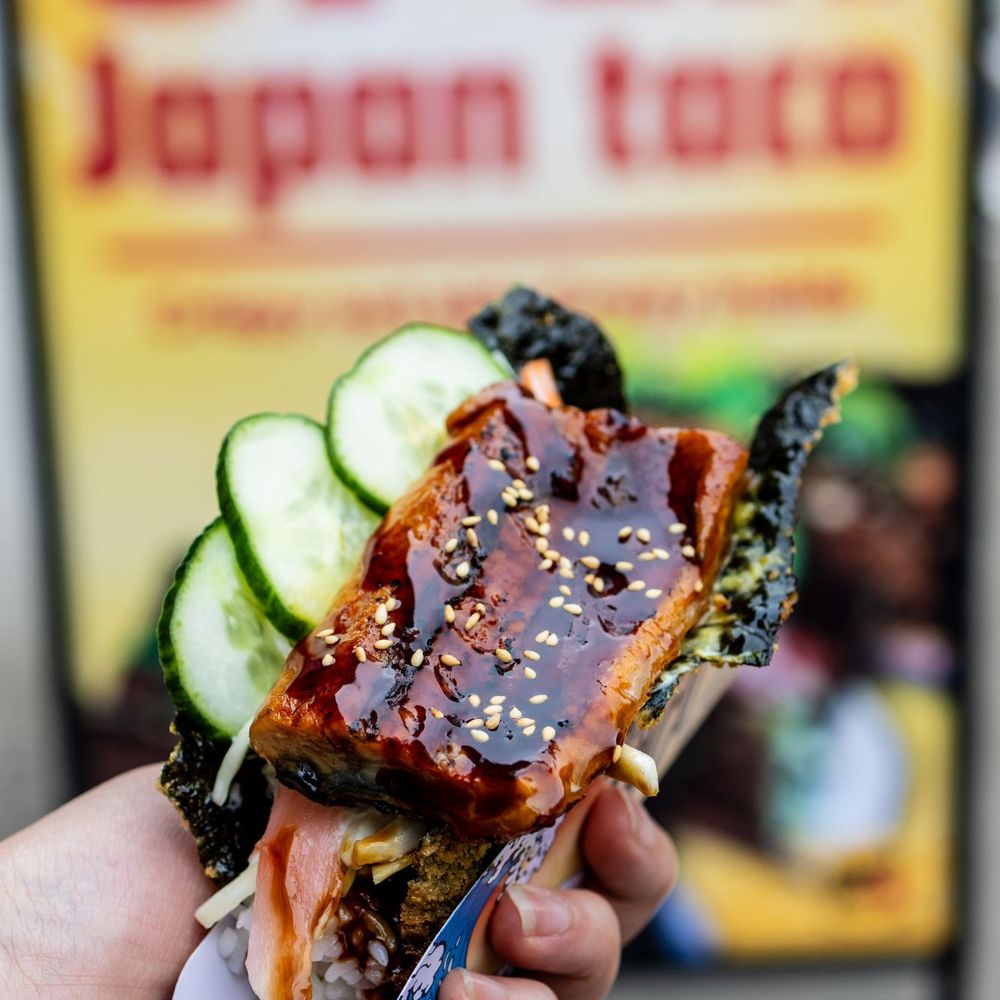 Japan Taco - Sensei Unagi Sushi Taco ($15.98) - Japanese Near Me - Toronto, Ontario Japan Taco - Sensei Unagi Sushi Taco ($15.98) - Japanese Near Me - Toronto, Ontario