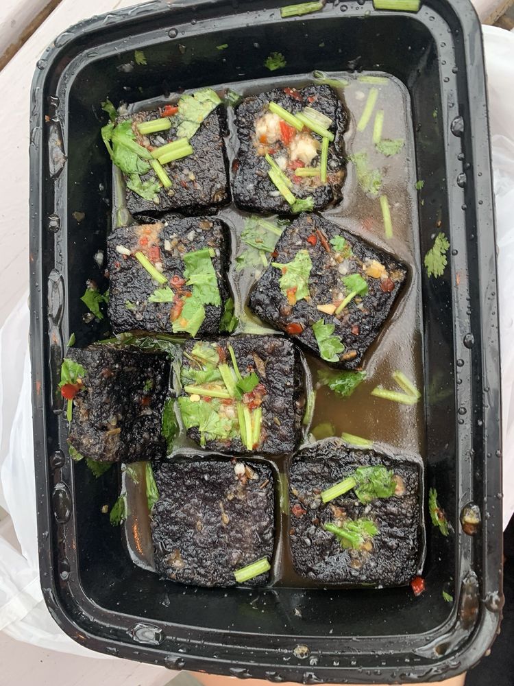 Food from Jin Men BBQ Cart