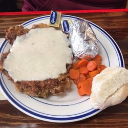 Laws Feed Store - Hand breaded Chicken Fried Steak