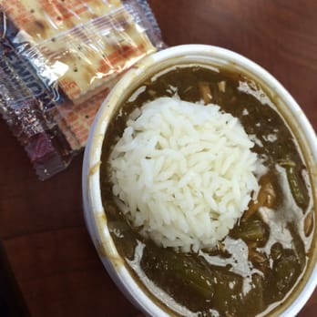 Calliope's - Chicken and sausage gumbo to go.:came with lunch special - Cajun/Creole Near Me - Houston, Texas