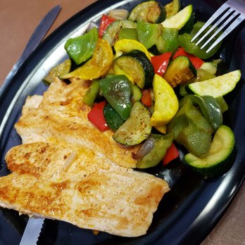 The Porch - Grilled chicken and double grilled veggies - American Near Me - Burleson, Texas The Porch - Grilled chicken and double grilled veggies - American Near Me - Burleson, Texas