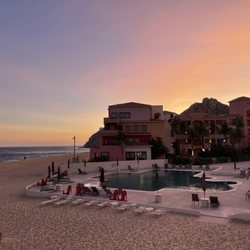 Terrasol Beach Resort - Sunset from balcony