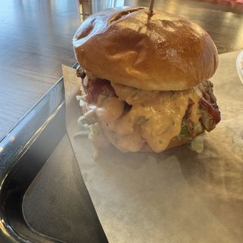 ChagaRoot - Lion Lion's Mane "Chicken" Sandwich - Burgers Near Me - Las Vegas, Nevada