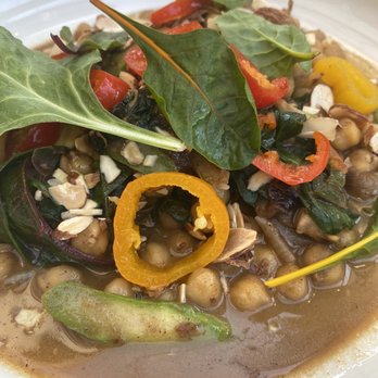 The Lark - Baharat Spiced Chickpea Tagine. - New American Near Me - Santa Barbara, California