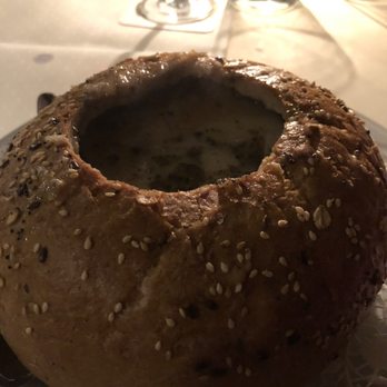 Spiż - Rye Sourdough Broth w/ egg in Polish-style bread bowl. - Bars Near Me - Wrocław, DS