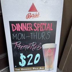 Prime rib special