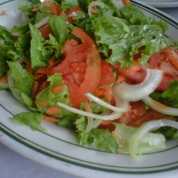 Taberna Grill - Regular salad, kind of small for 2 people - Portuguese Near Me - Elizabeth, New Jersey Taberna Grill - Regular salad, kind of small for 2 people - Portuguese Near Me - Elizabeth, New Jersey