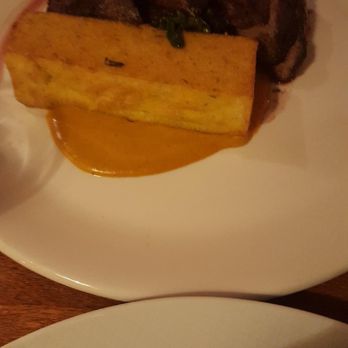 Waterman Grille - Perfectly cooked medrare steak with the most delish polenta. - New American Near Me - Providence, Rhode Island Waterman Grille - Perfectly cooked medrare steak with the most delish polenta. - New American Near Me - Providence, Rhode Island