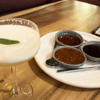 1938 Indochine - Awesome no  alcoholic cocktail delicious and side sauces - Vietnamese Near Me - Honolulu, Hawaii