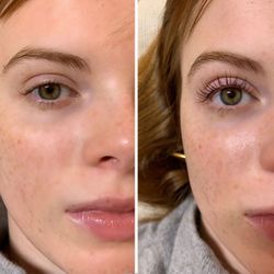 The Beauty Bar By Viri - Before and after a Lash Lift & Tint