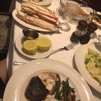Hy's Steak House - 11 ounce steak and thick and meaty Alaskan king crab legs! - Steakhouses Near Me - Honolulu, Hawaii Hy's Steak House - 11 ounce steak and thick and meaty Alaskan king crab legs! - Steakhouses Near Me - Honolulu, Hawaii