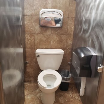 66 Pit Stop - a toilet in a public restroom - Gas Stations Near Me - Laguna, New Mexico