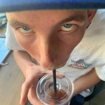Pilgrim's Coffee House - Braden's sip - drink - Coffee & Tea Near Me - Fullerton, California