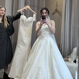 These were two of my faves! The try-on area was spacious so I had 3 others with me These were two of my faves! The try-on area was spacious so I had 3 others with me