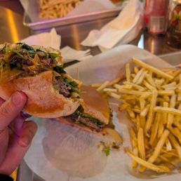 #2 El Paisano with fries.