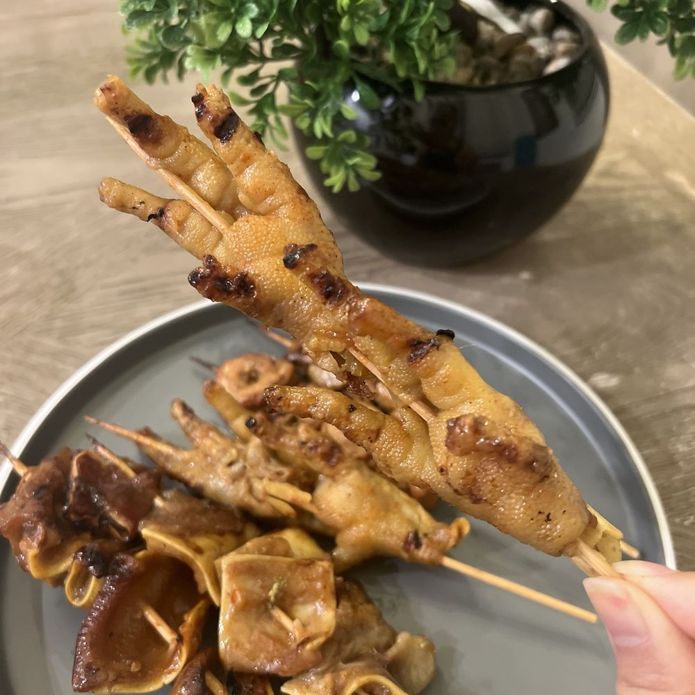 Chicken feet bbq